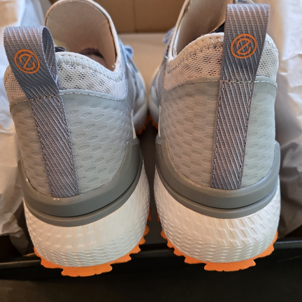 Cole Haan Gray and Orange Athletic Shoes - Picture 4 of 7